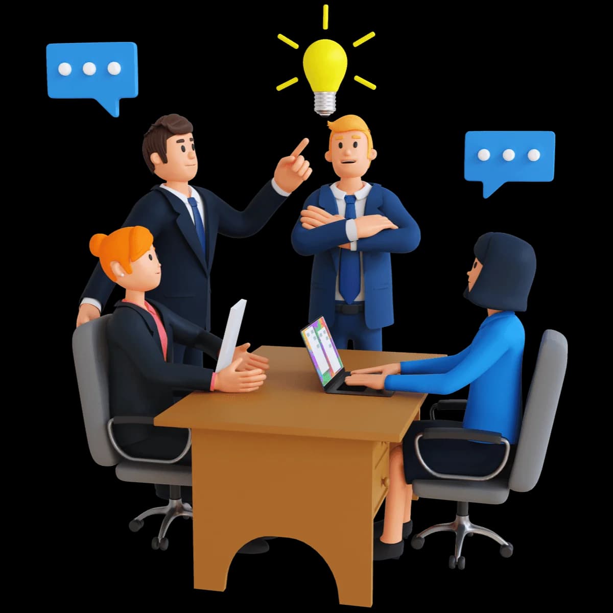 Trust between team members