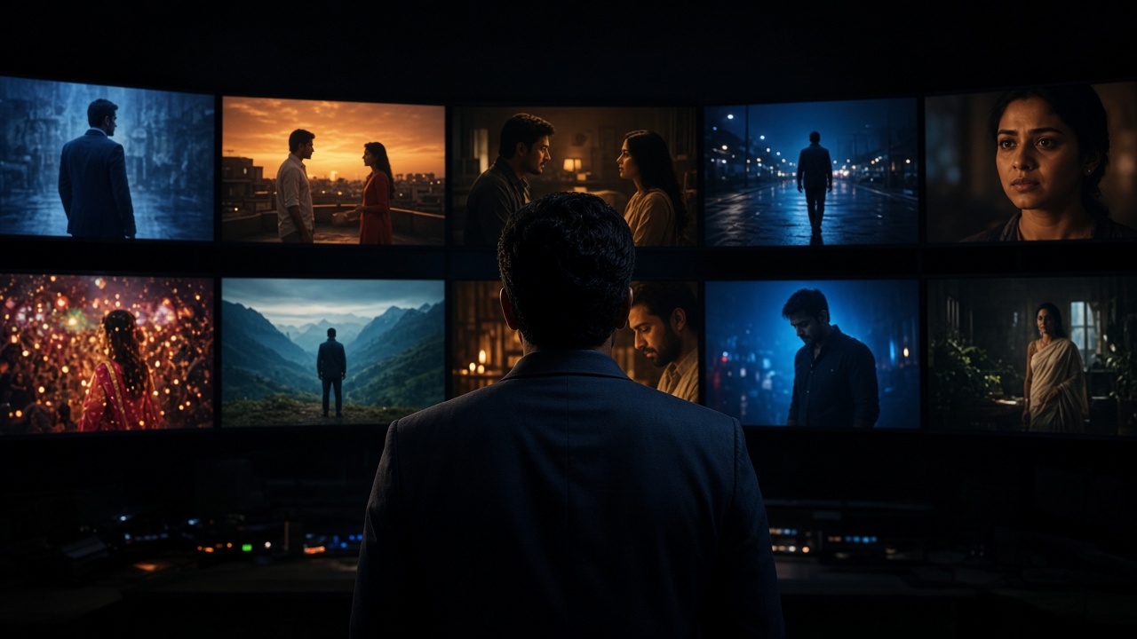 Distribution partner reviewing content screens
