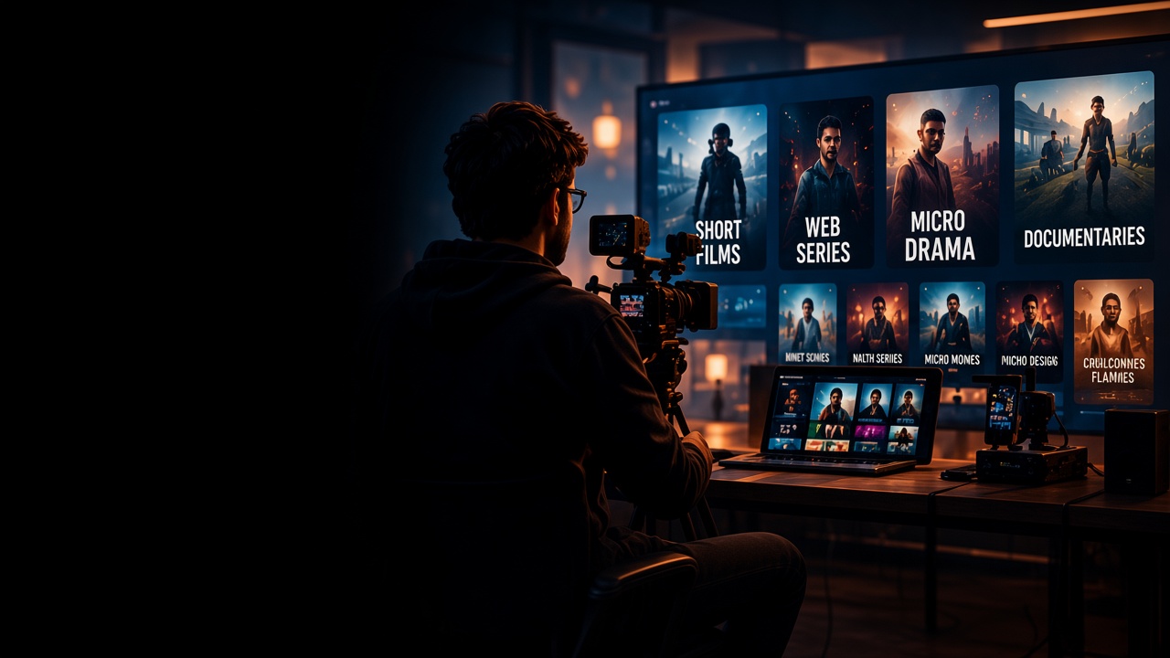 Filmmaker facing Short Films, Web Series, Micro Drama and Documentaries